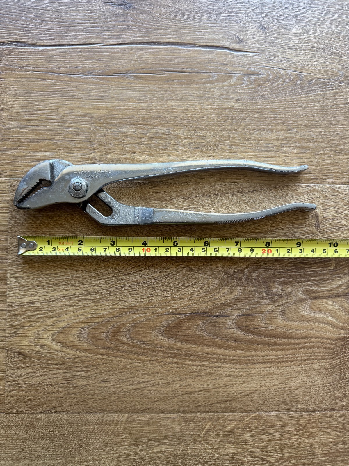 Vintage CRAFTSMAN Groove Joint Pliers - WF 45382 USA Nice