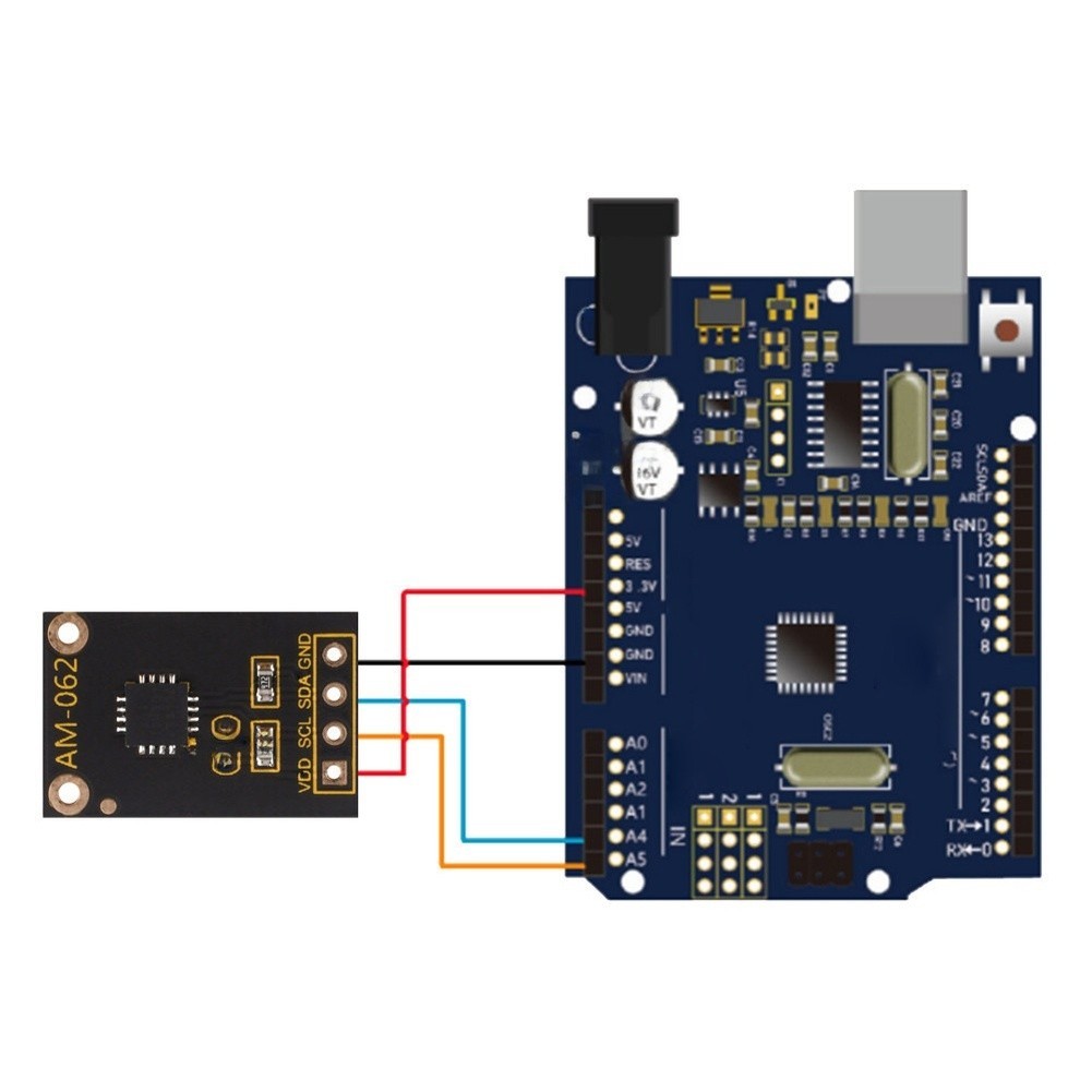 TSYS01 Temperature Sensor I2C Module for Precision Measurement Systems