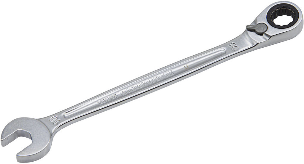 SIDCHROME SCMT22273 18mm PRO SERIES GEARED RING & OPEN END METRIC SPANNER