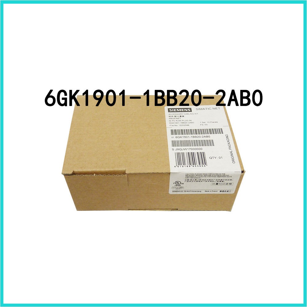 New SIEMENS Ethernet Plug Connector 6GK1901-1BB20-2AA0 6GK1901-1BB20-2AB0 lot