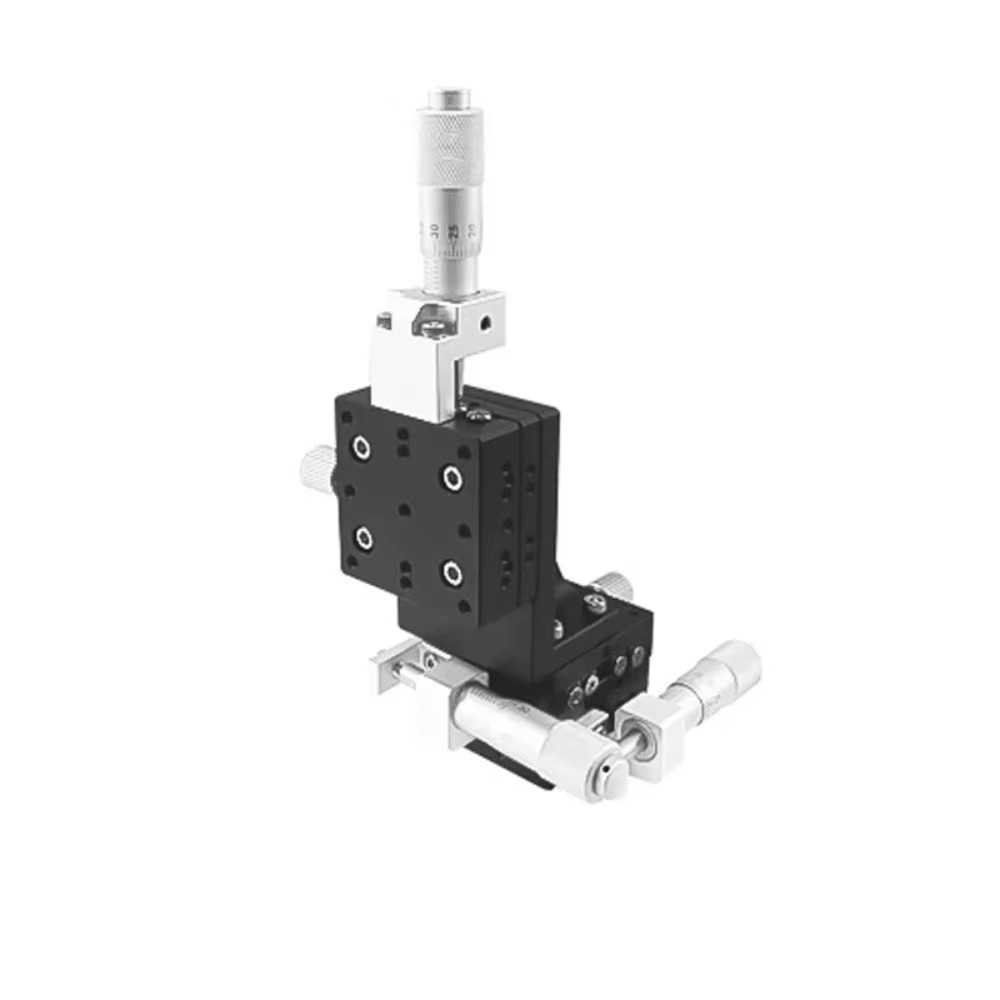 XYZ 3-Axis Vertical Lifting Stage, Manual Linear Positioning Slide Table 40×40mm