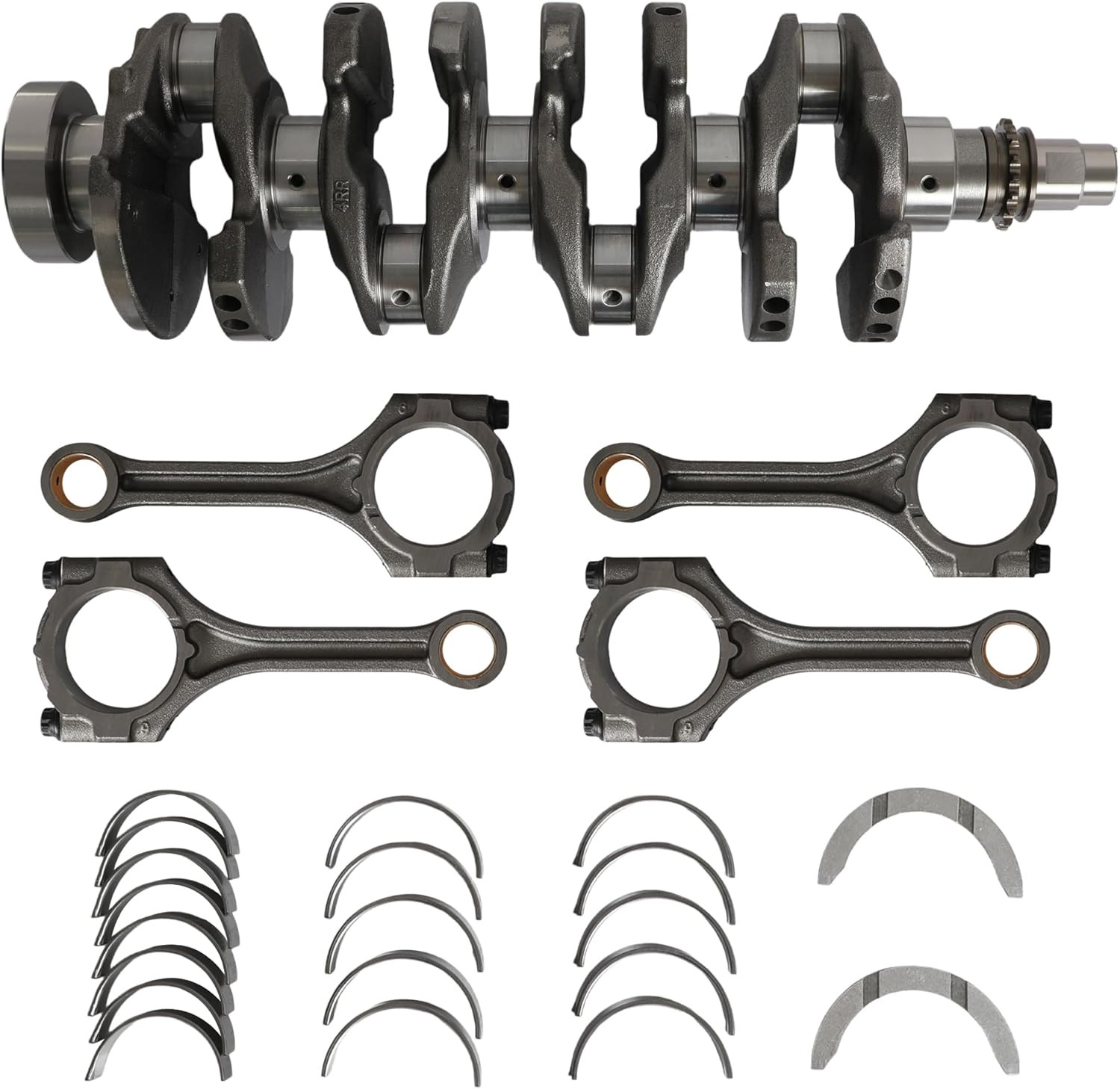 G4FJ 1.6L Turbo Engine Rebuild Kit Crankshaft Con-Rods Hyundai Tucson Kia 13-22