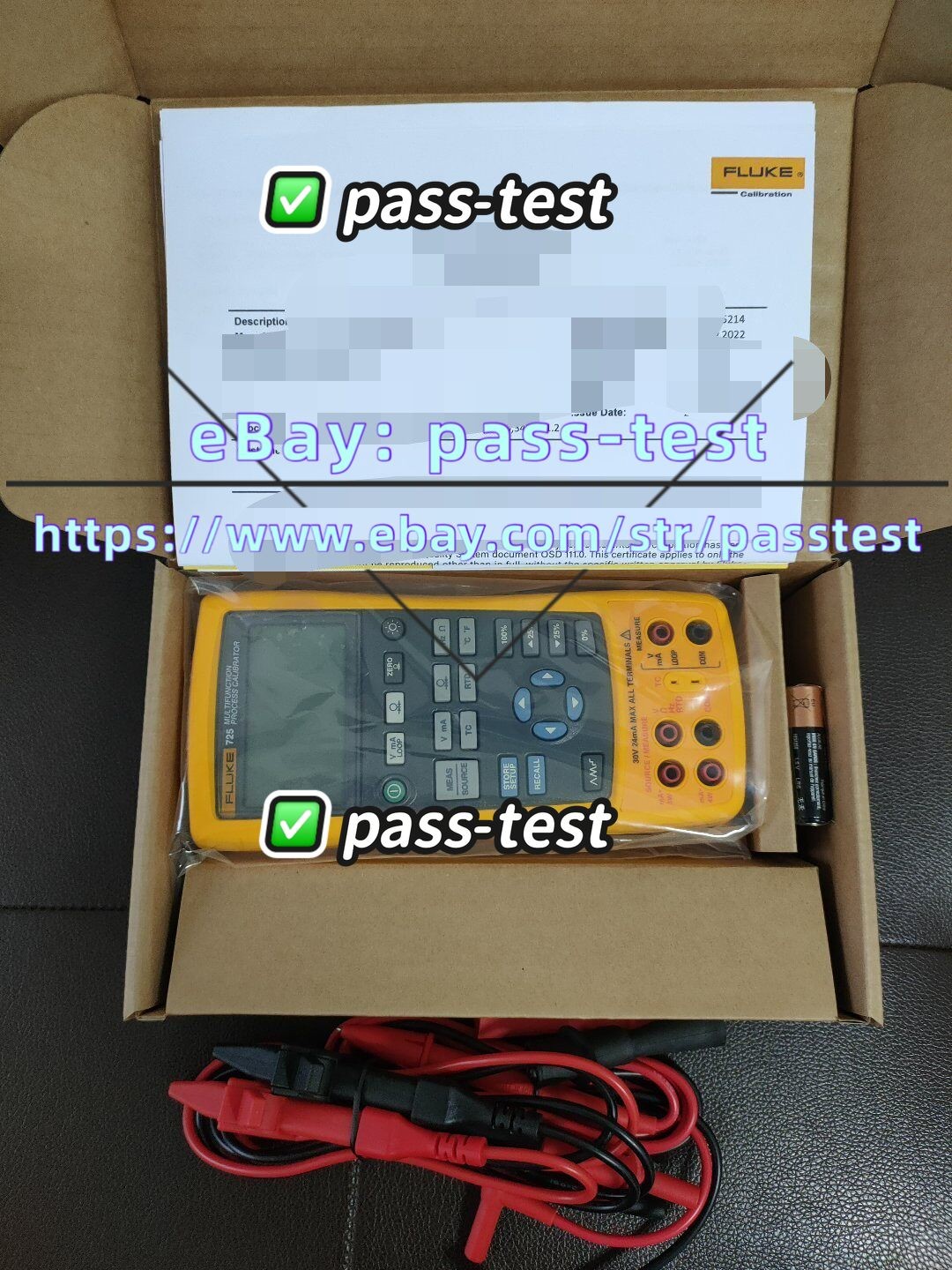Fluke 725 Multifunction Process Calibrator new