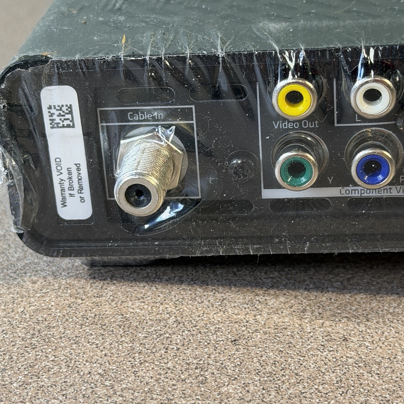 Xfinity - Comcast Cable Box Model PR150BNM W/Cords, Remote & Battery