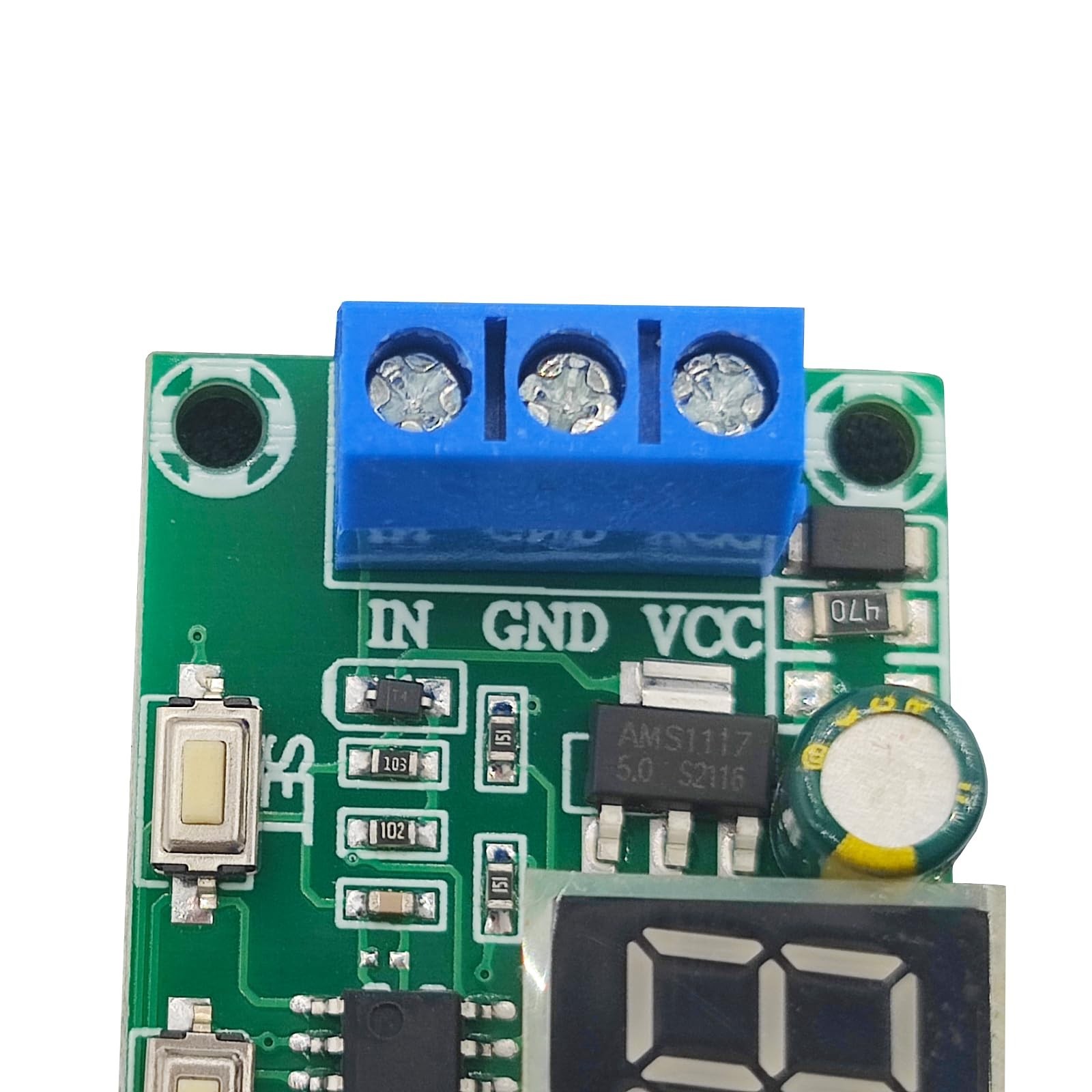 DC 12V Timer Relay Delay Module with Digital LED Display, Time Delay Turn Off...