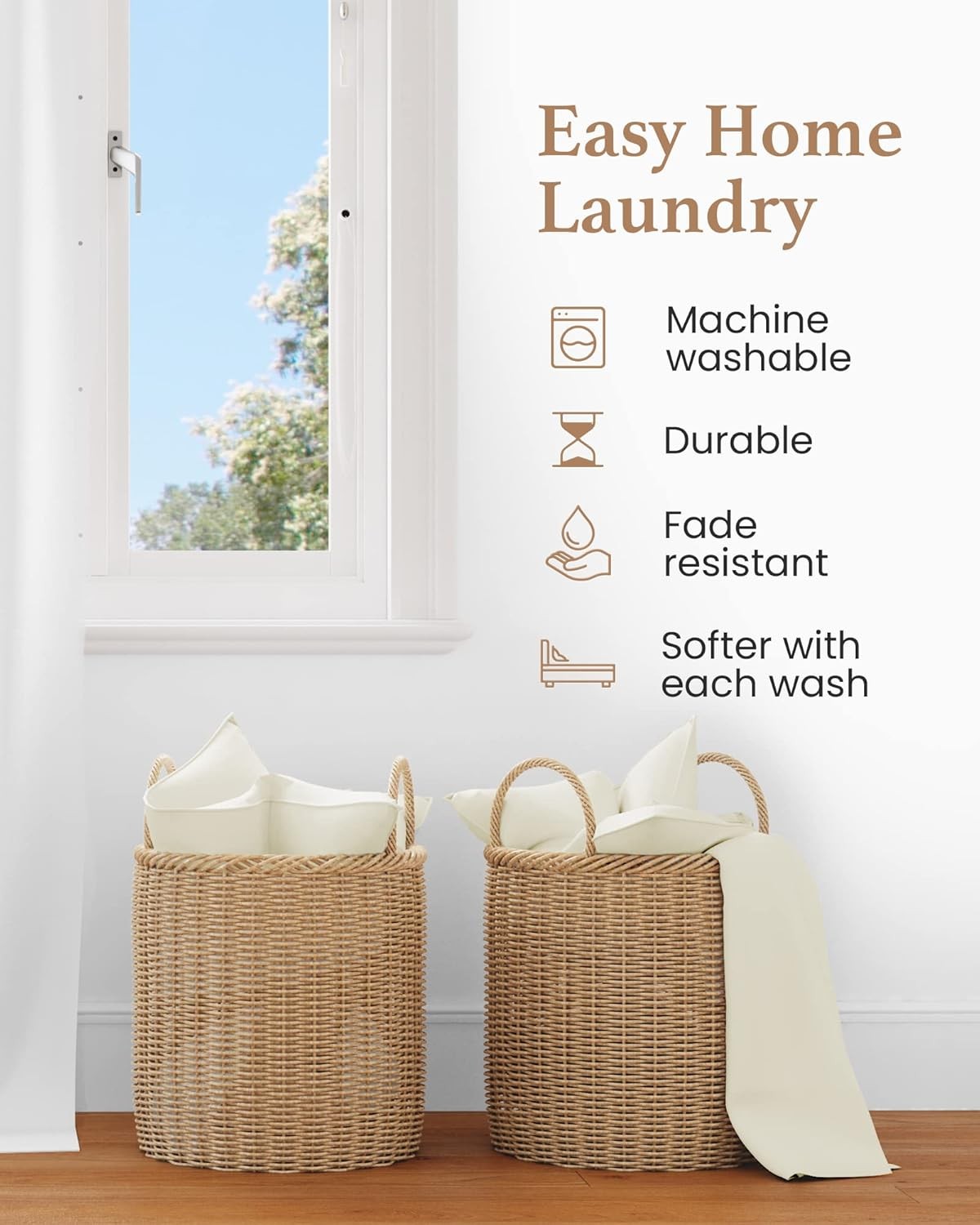 1000 ivory white king pillowcase sets, satin weave,