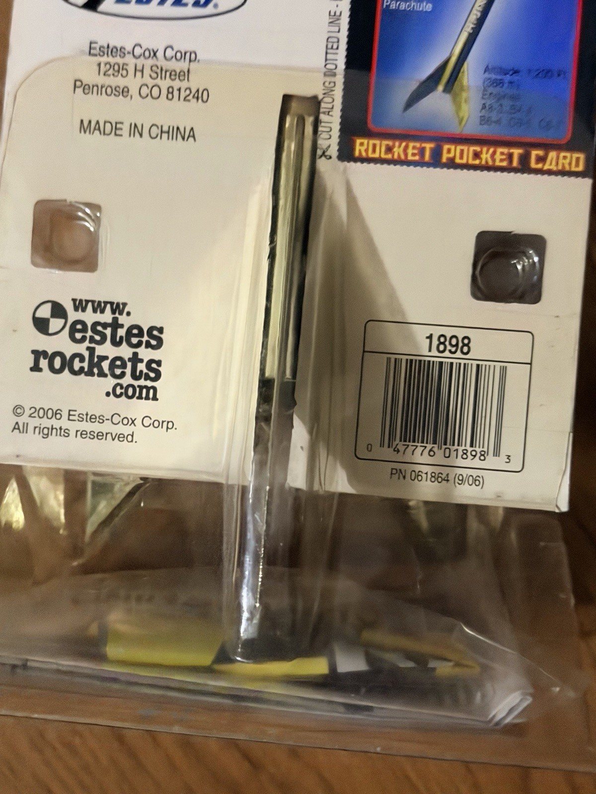 Estes Hijinks Model Rocket Model 1898 -ready To Fly -new!