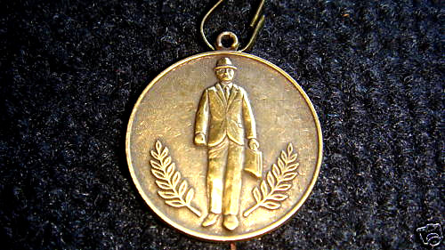 SALESMAN AWARD  MEDALS w RIBBON TROPHY SALESMAN TROPHY  ##