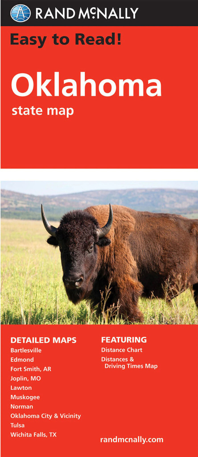 Rand McNally State Maps: Arkansas and Oklahoma (2 Maps)