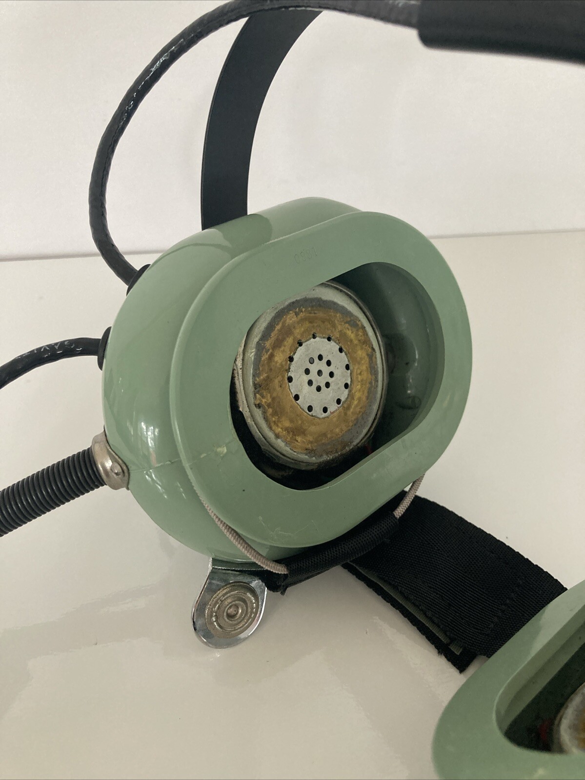 DAVID CLARK 12518G-06 H3320 PILOT HEADSET with Dynamic Amplified Mic, Untested