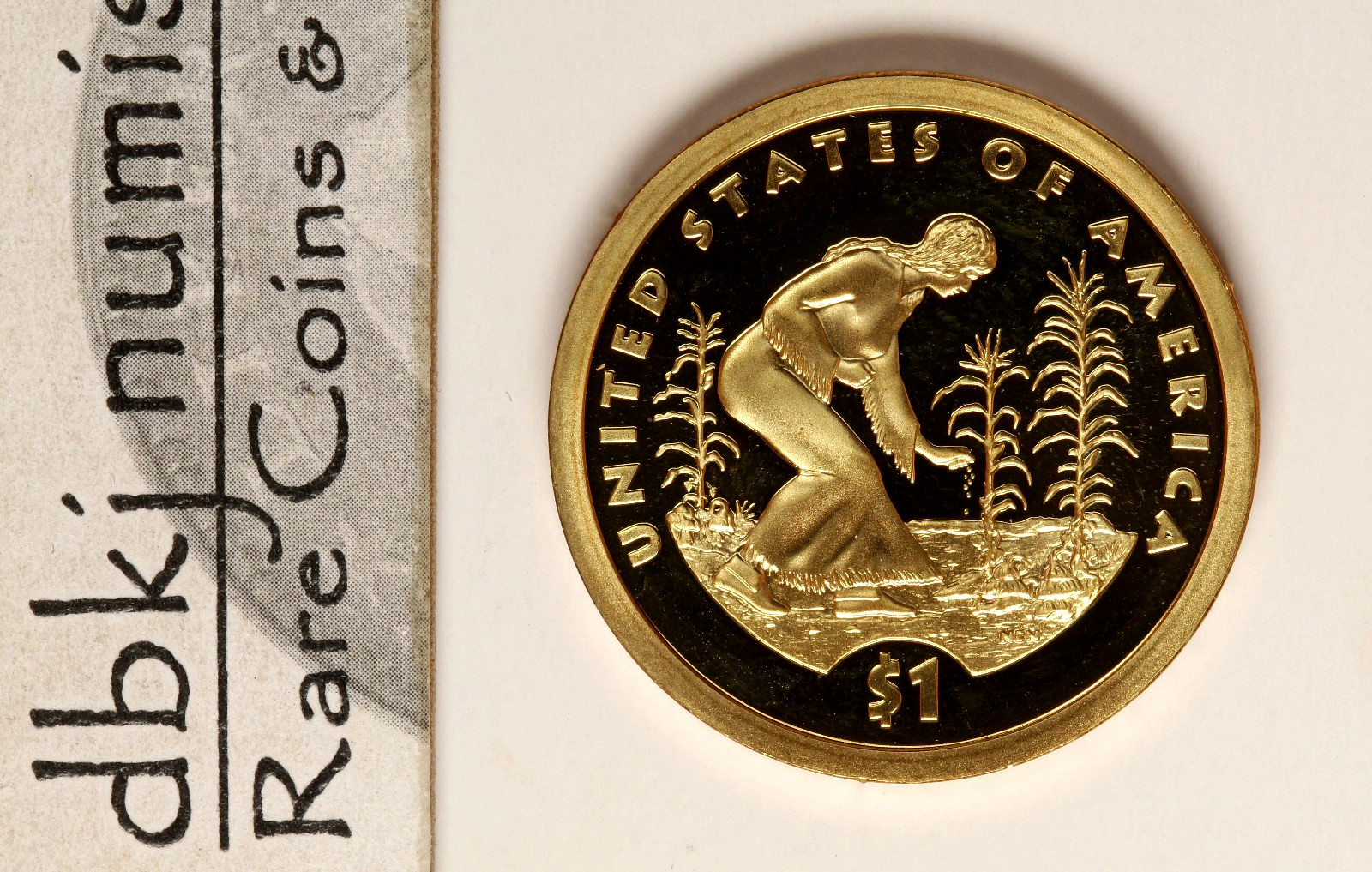 2009 S Proof Native American Sacagawea Dollar $1 - Choice to Gem