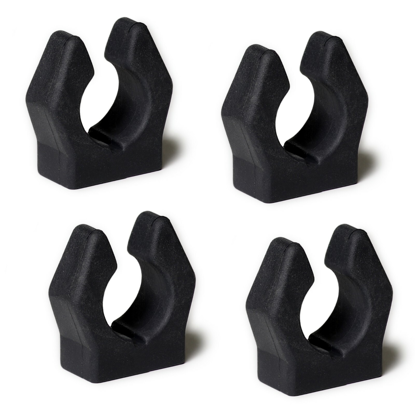 Norditalia Billiard Pool Cue Rack Rubber Replacement Clips, Pack of 4