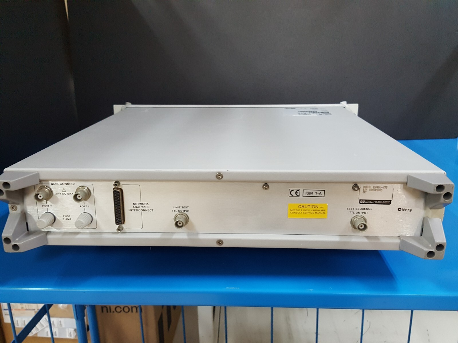 HP 85047A K75: 75Ohm S-Parameter Test Set, 30KHz - 3.0GHz, Untested (9005)