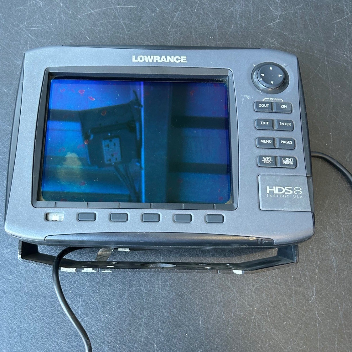 Lowrance HDS-8 Marine GPS Fishfinder Chartplotter Angler Core Navigation Gen1