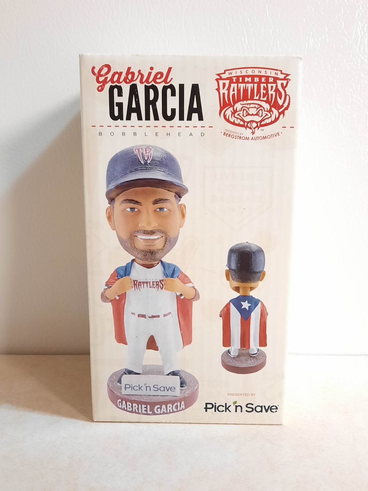 Wisconsin Timber Rattlers - Gabriel Garcia Bobble Head 2018