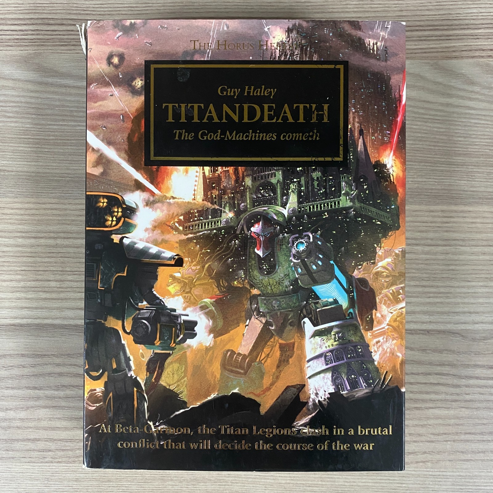 WARHAMMER THE HORUS HERESY TITANDEATH BOOK NOVEL COLLECTOR'S EDITION 2018