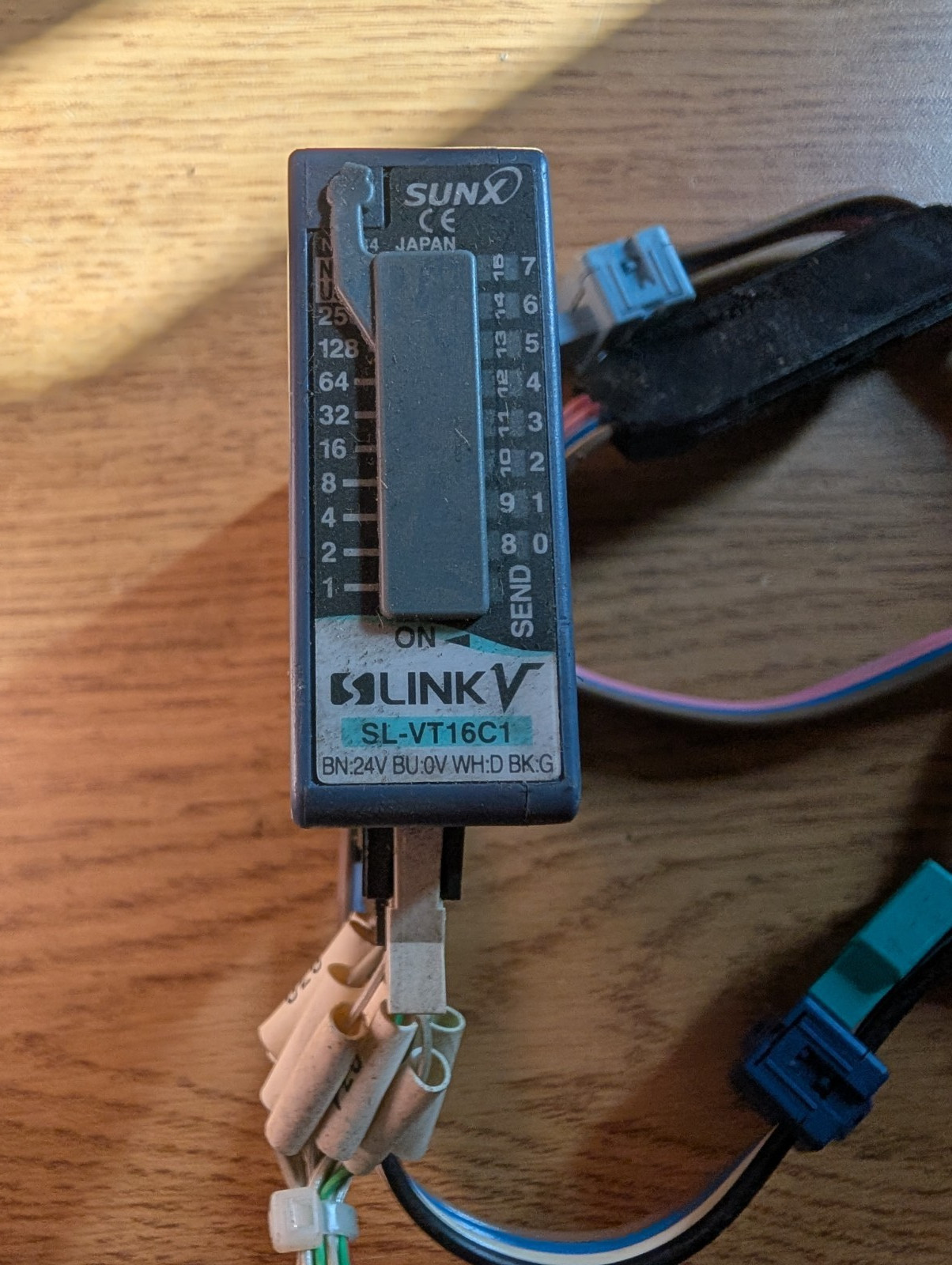 Sunx SL-VT16C1 S-Link Flexible Wire-Saving Module