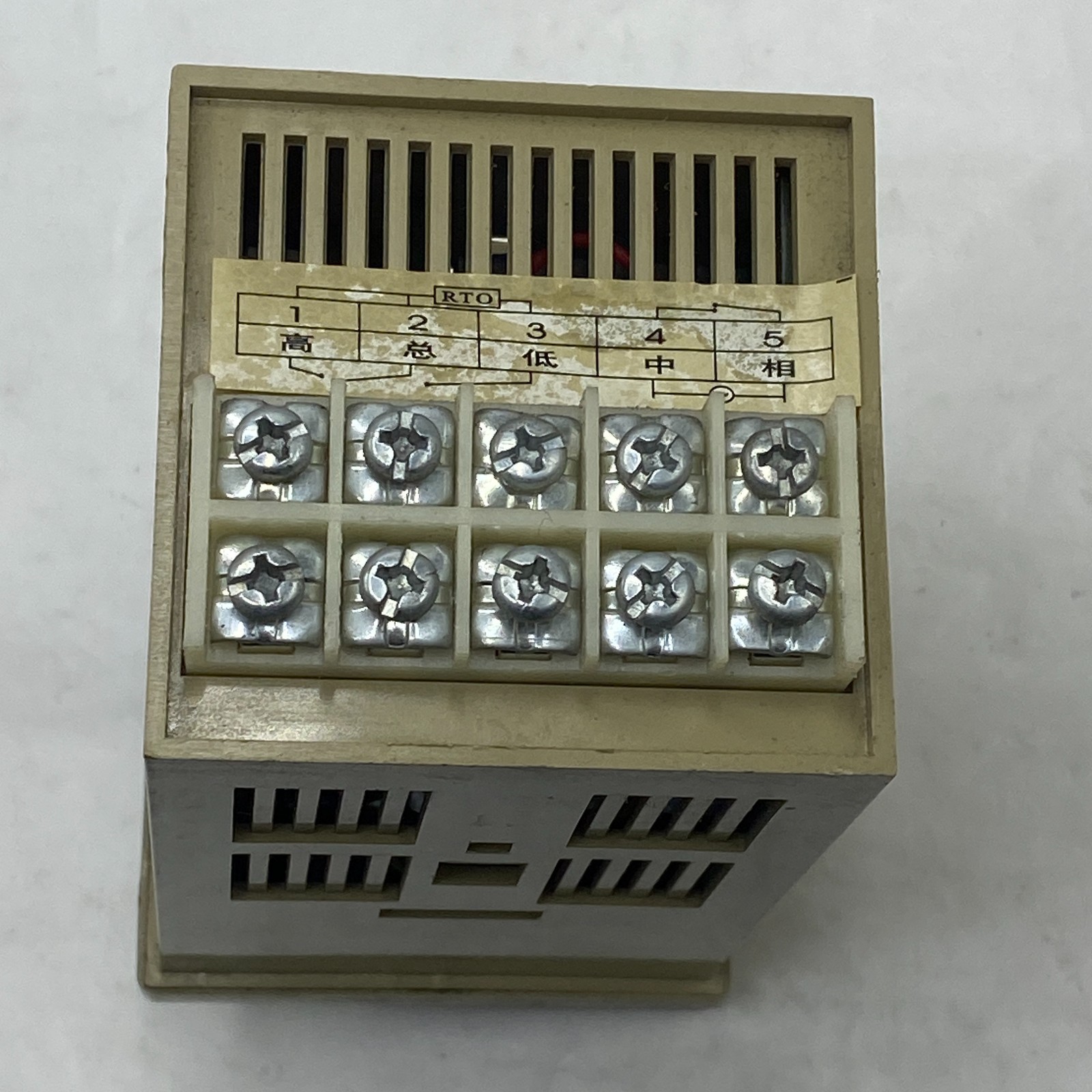 TED-2001 DELIXI Analog Temperature Controller 0-400°C K-Type Thermostat