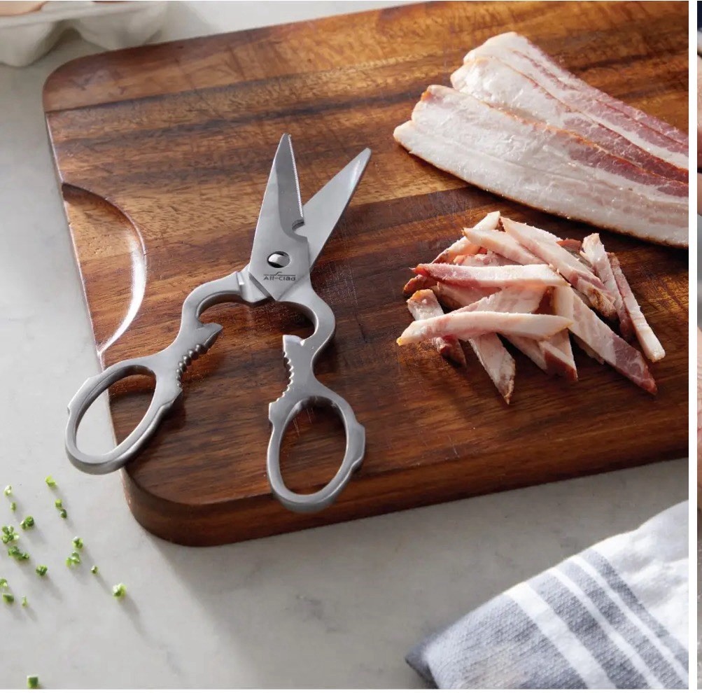 All-Clad Tools and Accessories Stainless Steel Kitchen Scissors 7.5 Inch Kitchen