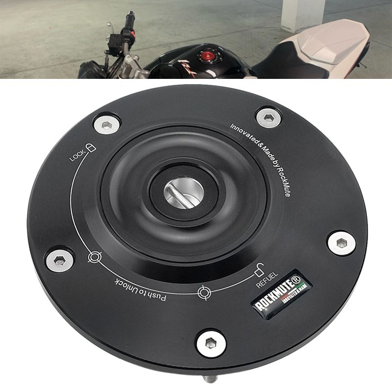 Secure Quick Open Gas Cap Fit Suzuki SV650 SV1000 Katana1000 B-King BK1300