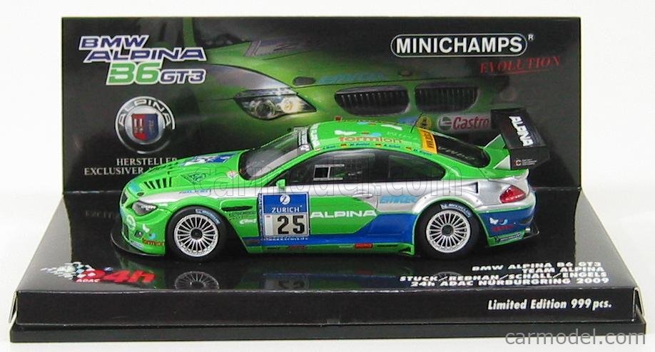 New Old Stock BMW Alpina B6 GT3,1:43 Scale, Resin,24h ADAC Nurburgring,437092625
