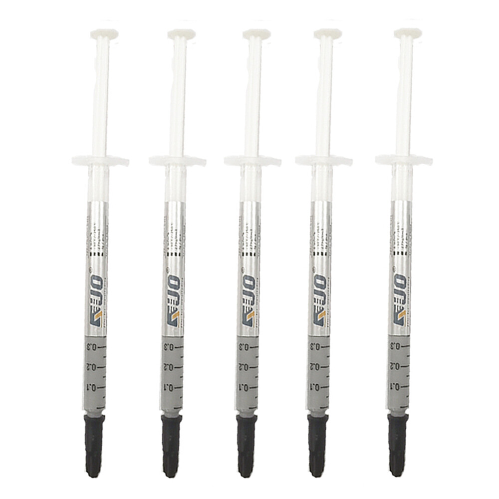5pcs 1GRAM Thermal Paste CPU GPU Heatsink Silicon Grease Compound HY882-TU10A