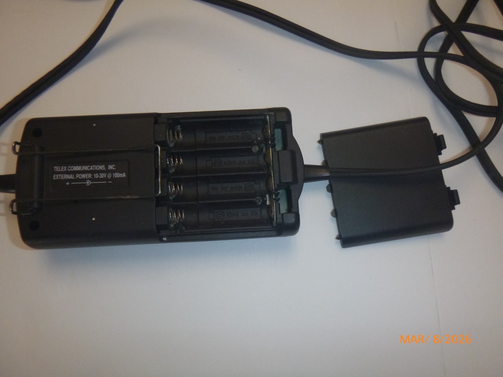 Telex 1D ANR Aviation Headset - Free Ship
