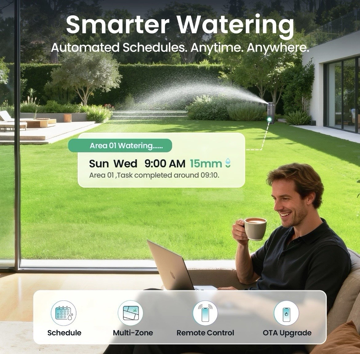 Aiper IrriSense N2 4-in-1 Smart Irrigation System