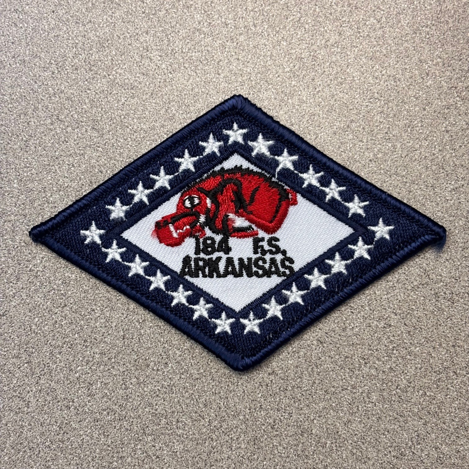 USAF 184th Fighter Squadron Arkansas ANG Air Guard F-16C Air Force Patch