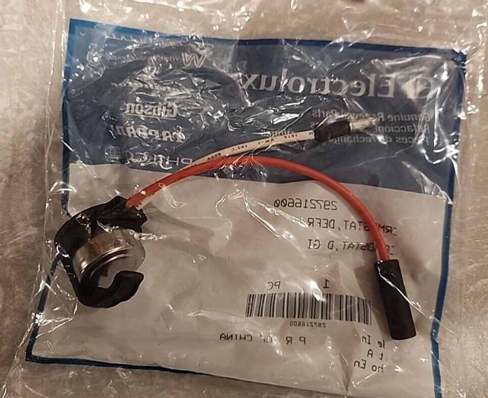 Frigidaire Original 297216600 New Genuine OEM Defrost Bi-Metal Thermostat