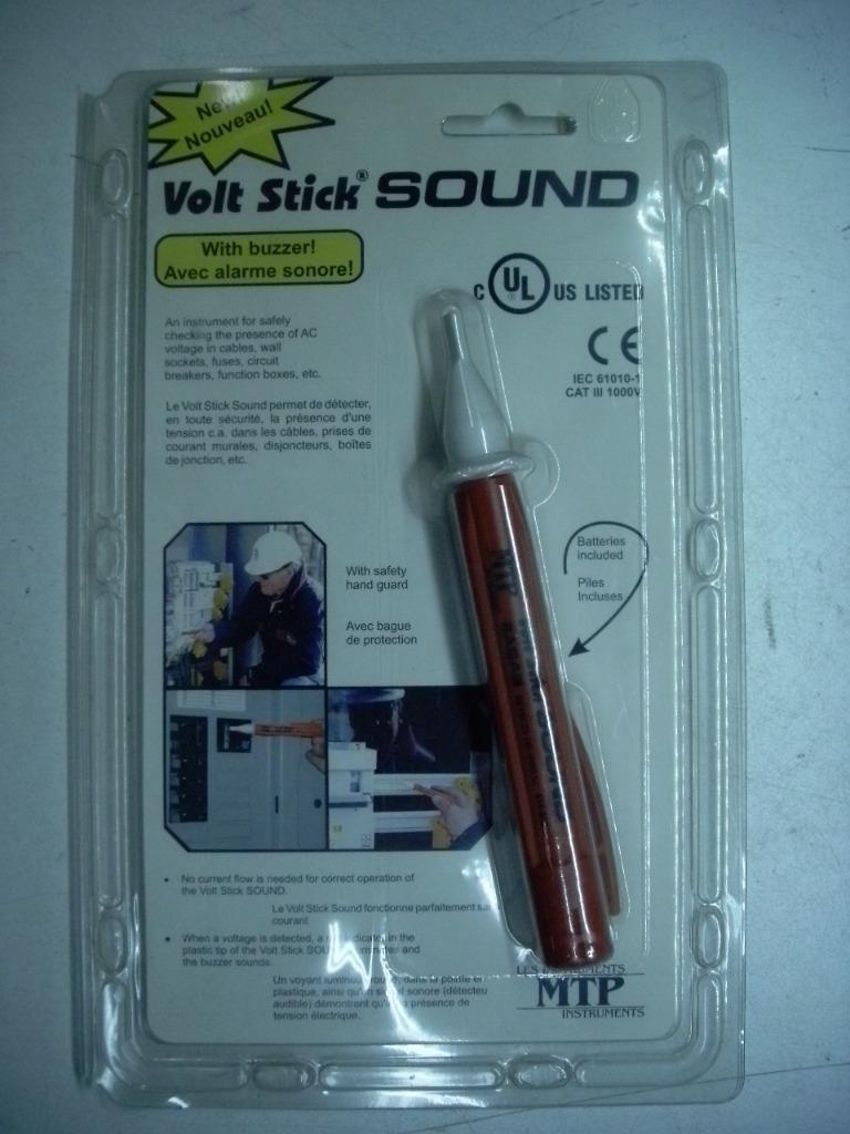MTP INSTRUMENTS 414-042 VOLT STICK AC VOLTAGE TESTER 100-1000VAC RANGE NEW!