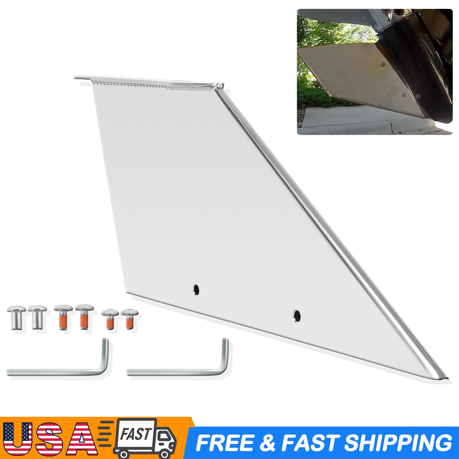 Skeg Guard Protector Safe-Skeg for Mercury Mercruiser Bravo 1 &3 1990-2023 27051
