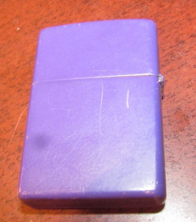 Zippo Brand Lighter Purple 2000