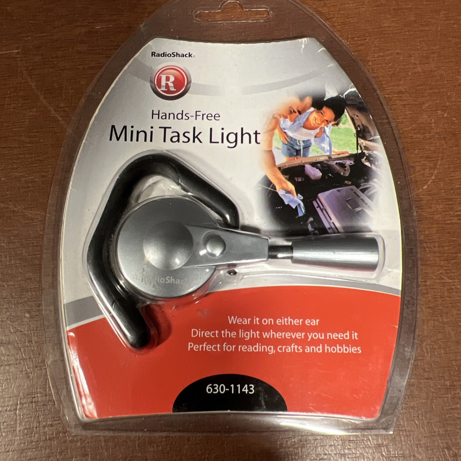 Radio Shack Hands-Free Mini Task Light Over Ear Retired Product 630-1143