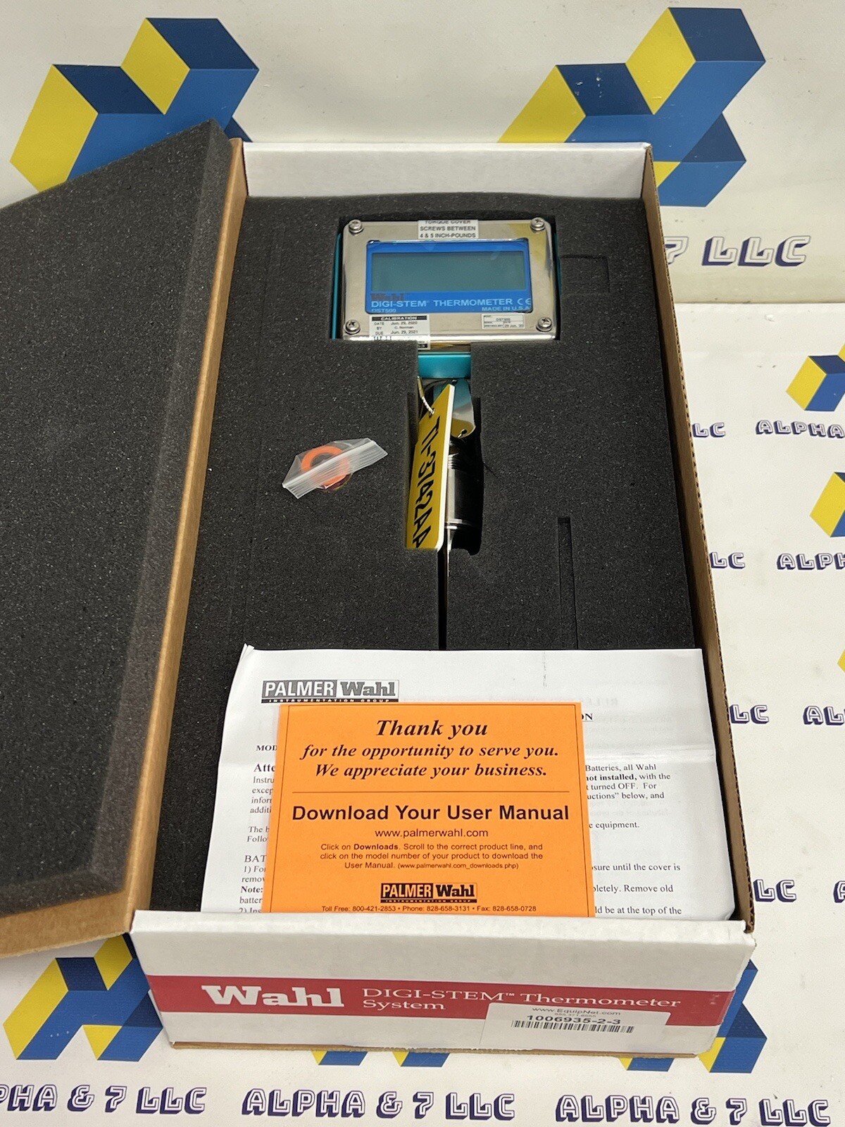 Palmer Wahl DST500 Digi-Stem RTD Thermometer