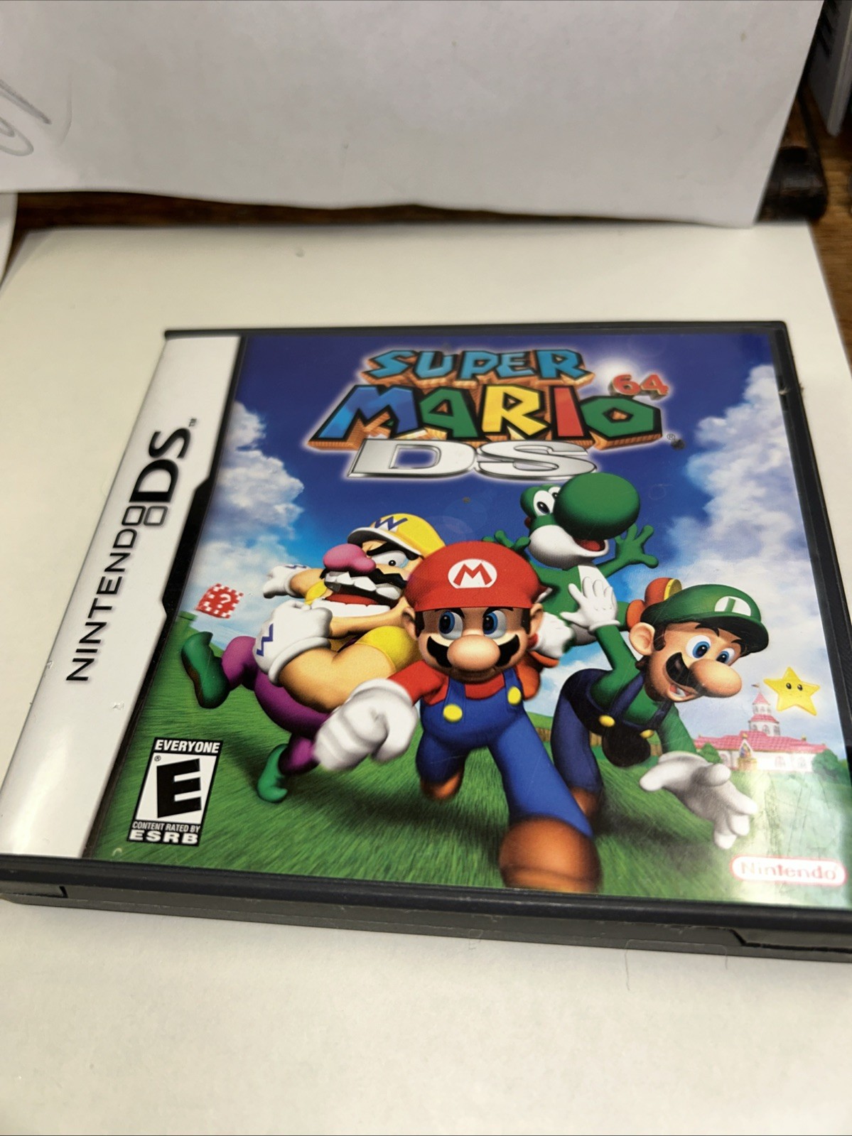 Nintendo DS Super Mario Disc, Case, Instructions