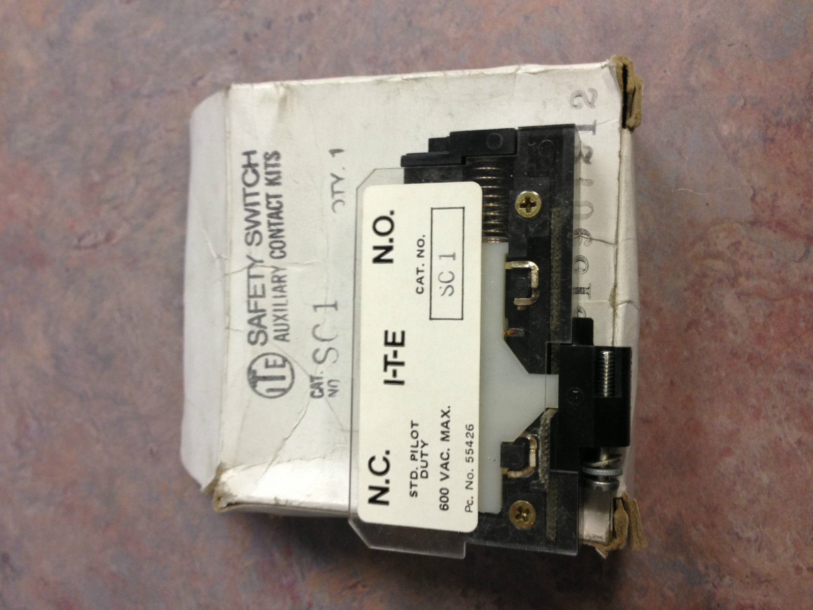 SC-1 ITE Safety Switch Aux Contact NIB