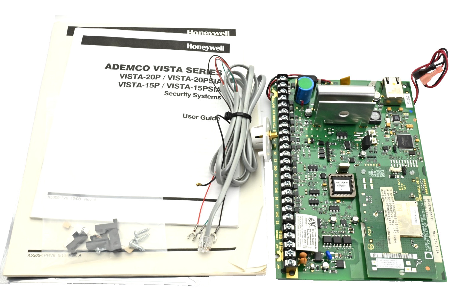 Honeywell VISTA-21iP Security Control Panel Board, 4.23 EEPROM, VISTAGSM4G