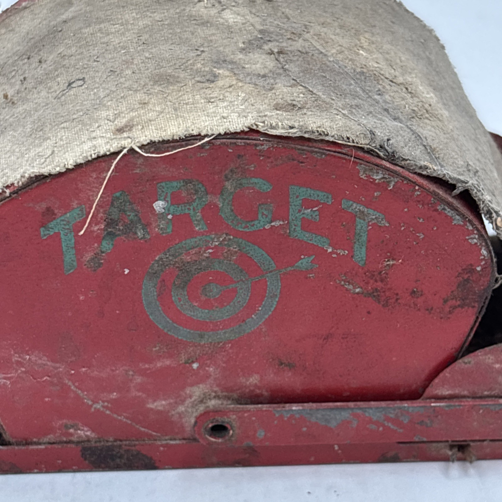 Vintage Target Cigarette Roller Red Metal