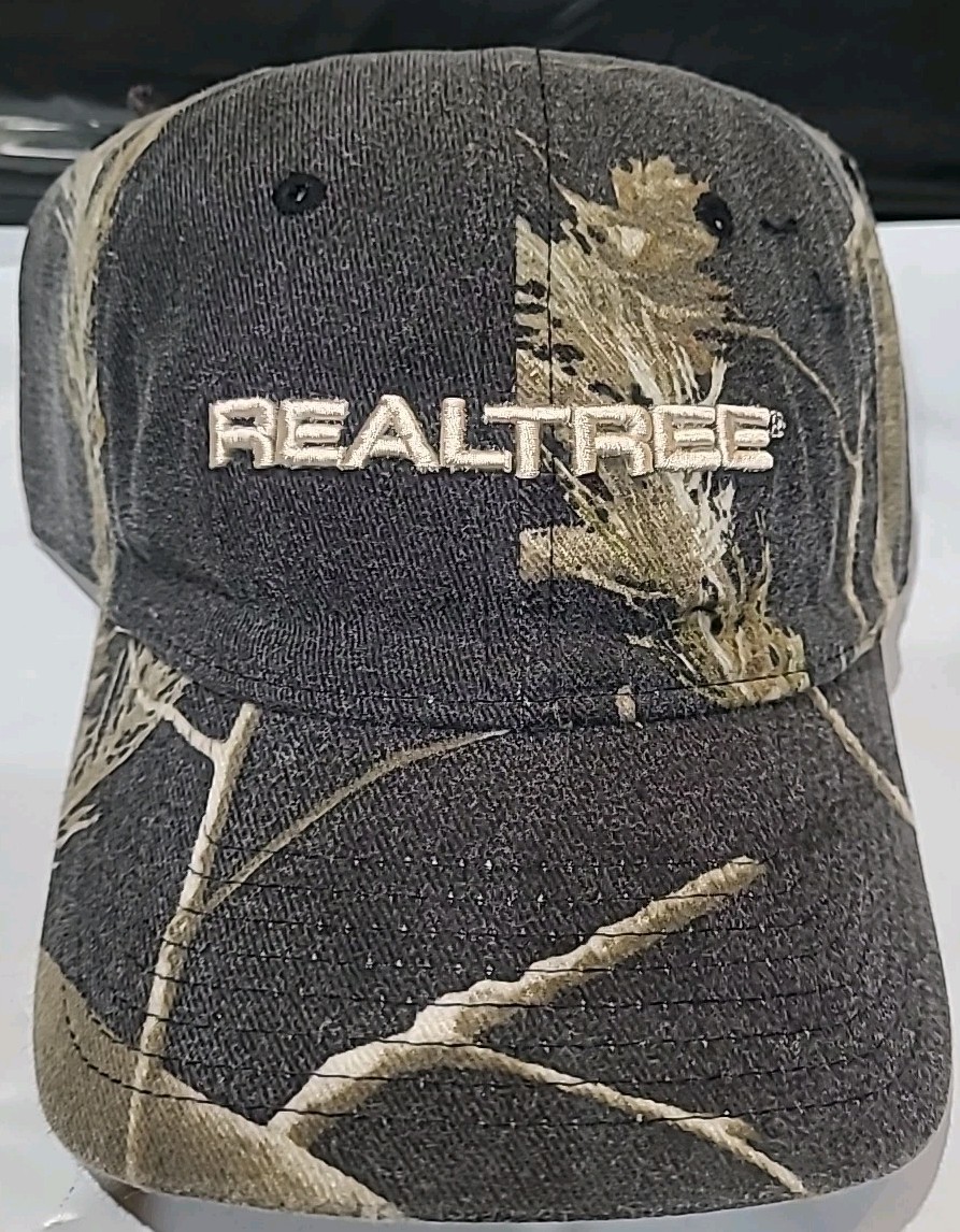 REALTREE Camo Trucker Hat Adjustable -Embroider Logo  NEW!