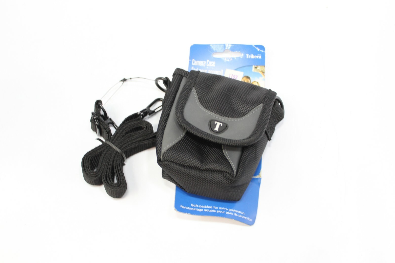 Tribeca Compact Digital Camera Case Black & Gray NEW