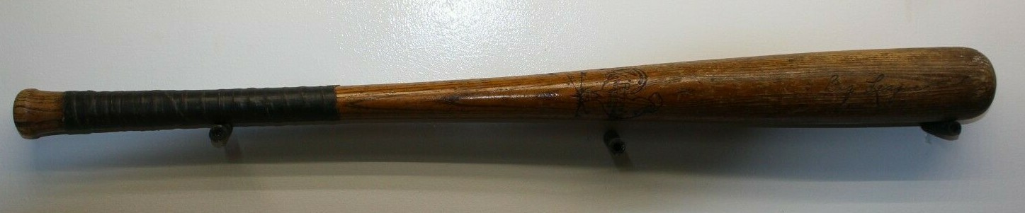 VINTAGE Post 1932 Peters Weather-Bird Shoes Premium Big League Baseball Bat