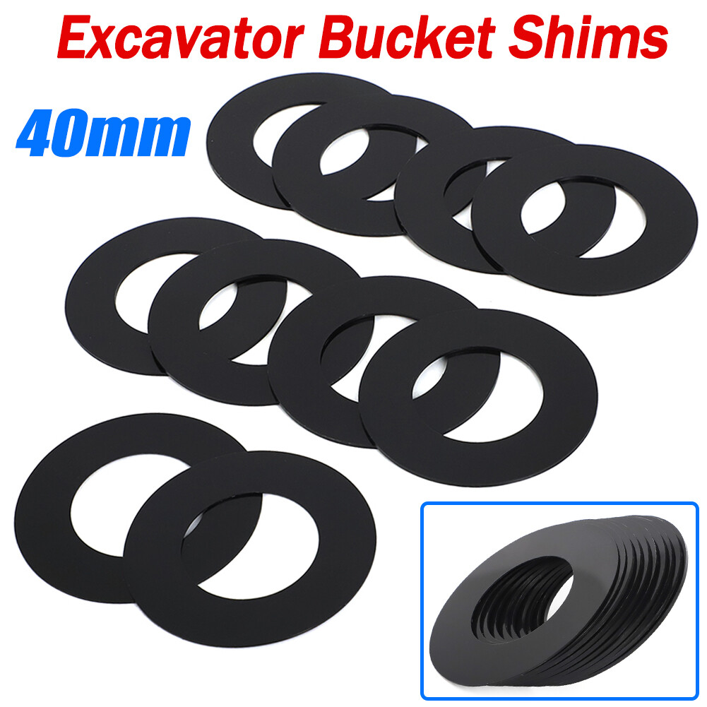 Excavator Bucket Shims for 40mm pins Komatsu Kubota Cat Case Hitachi New Holland