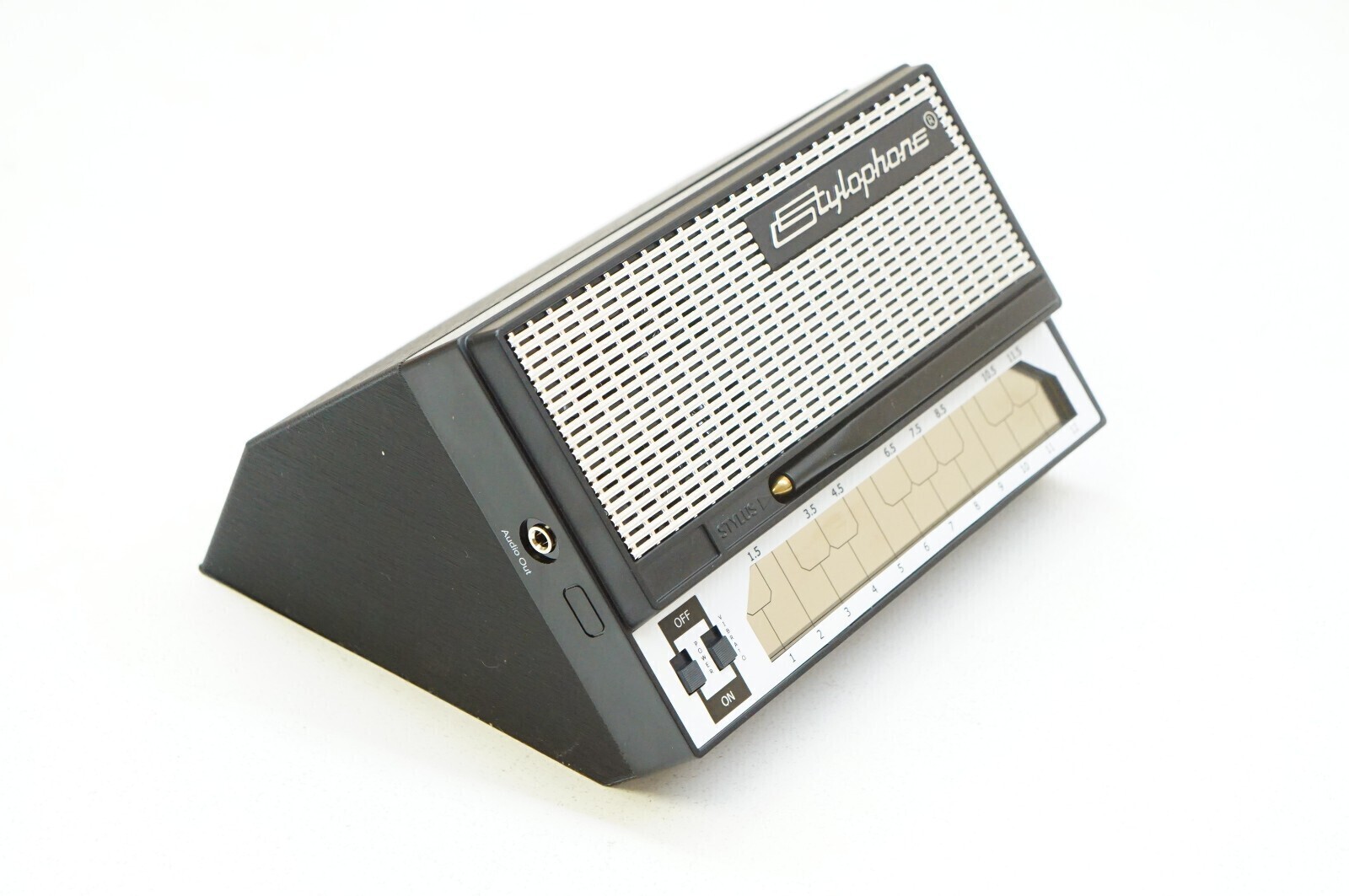Angled Base Stand for Stylophone Original Retro Pocket Synthesizer Display Mount