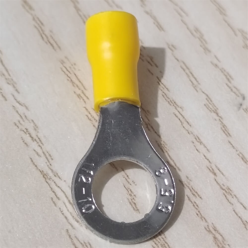 30PCS Pre-insulated Crimp Wire Connectors 5/16" Eyelet Ring Terminals RV5.5-8