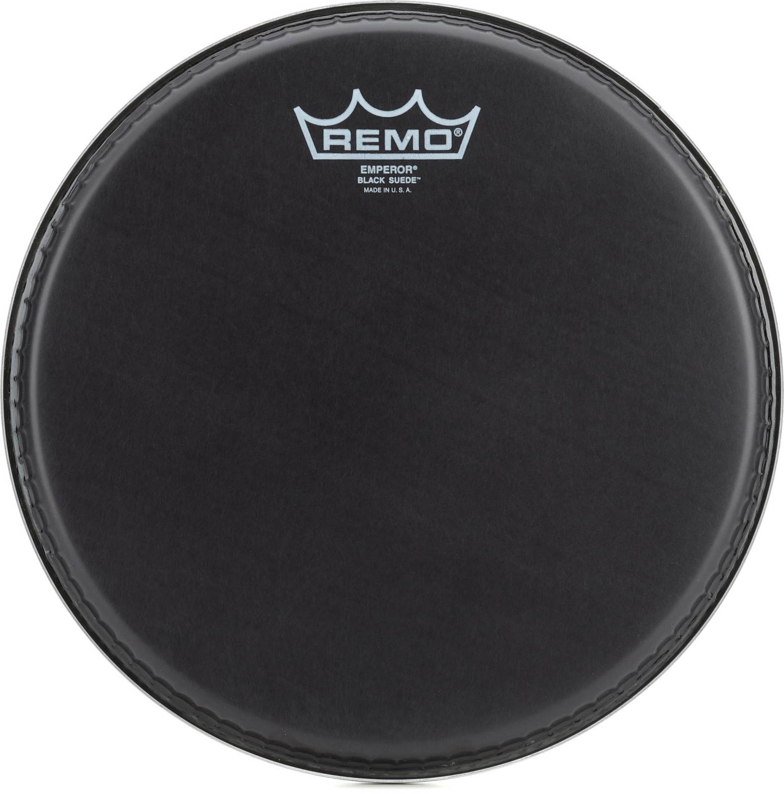 Remo Emperor Black Suede Drumhead - 10 inch (2-pack) Bundle