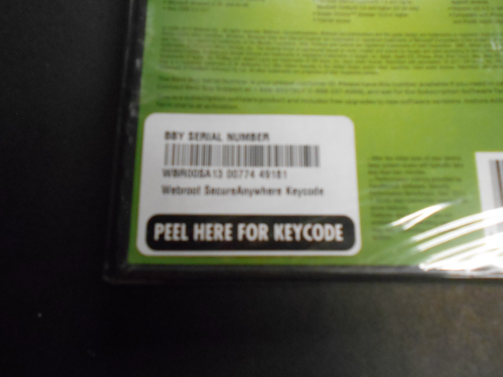WINDOWS 8 WEBROOT SEALED N.O.S.