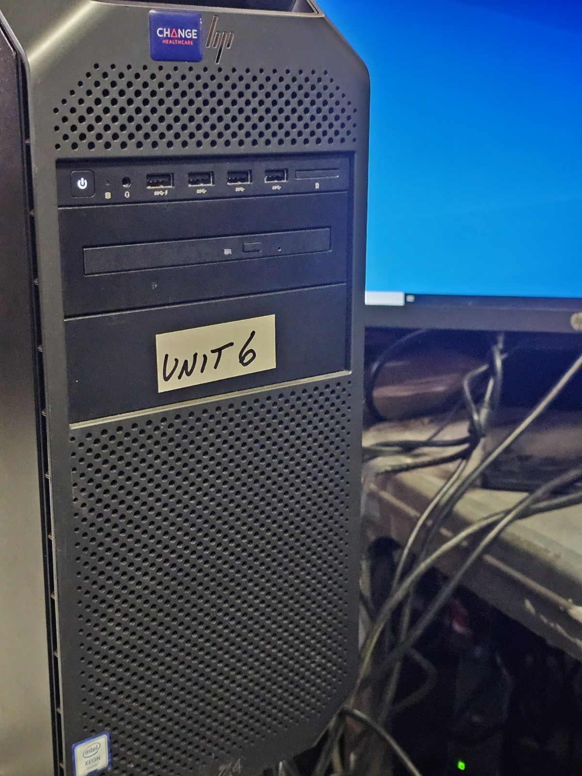 HP Z4 G4 Imaging/4 Port Barco/Xeon W-2133/500GB HD/32GB Ram/Serial Port Unit # 6