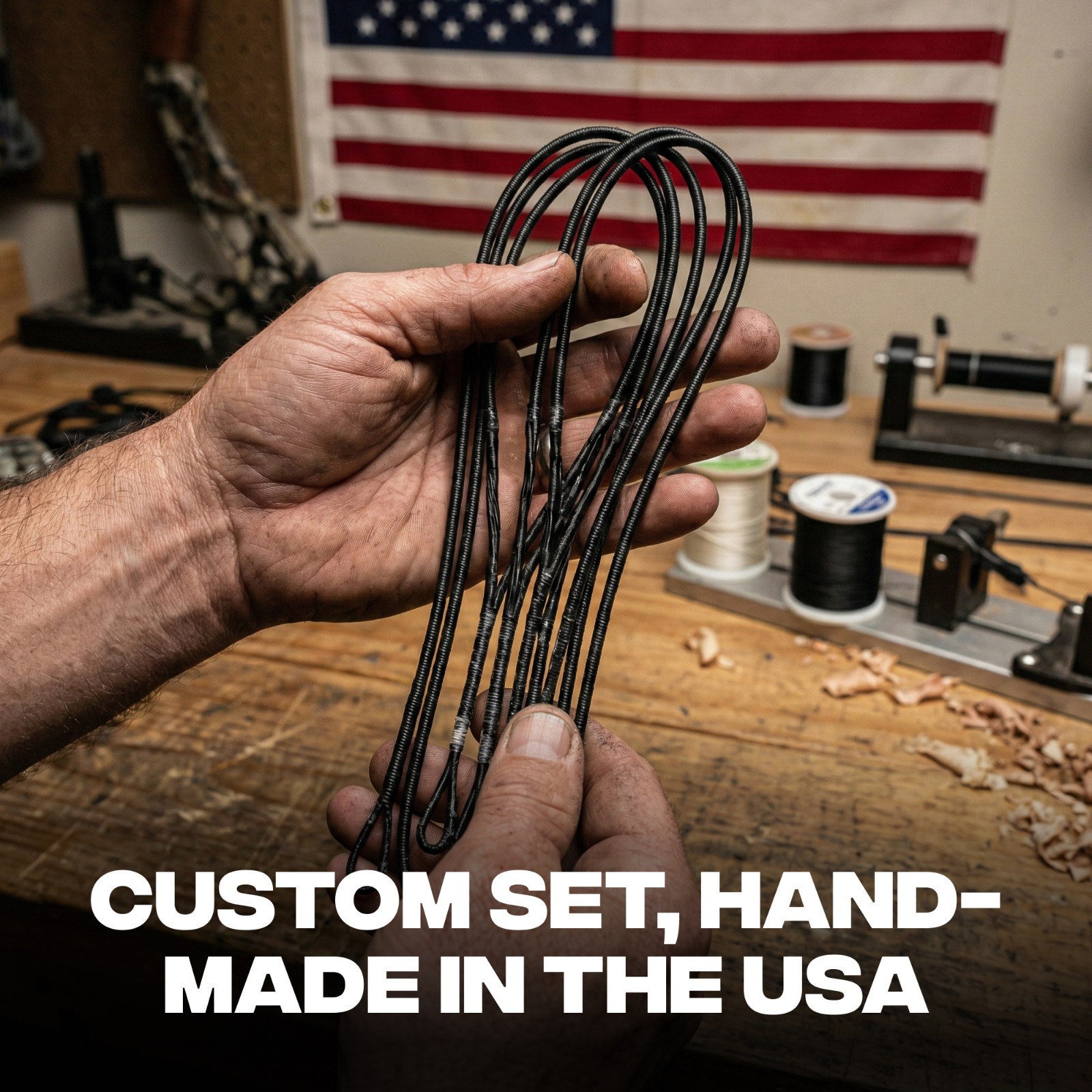 BALLISTA BAT Reverse Custom String and Cables Set – Hand-Made in USA