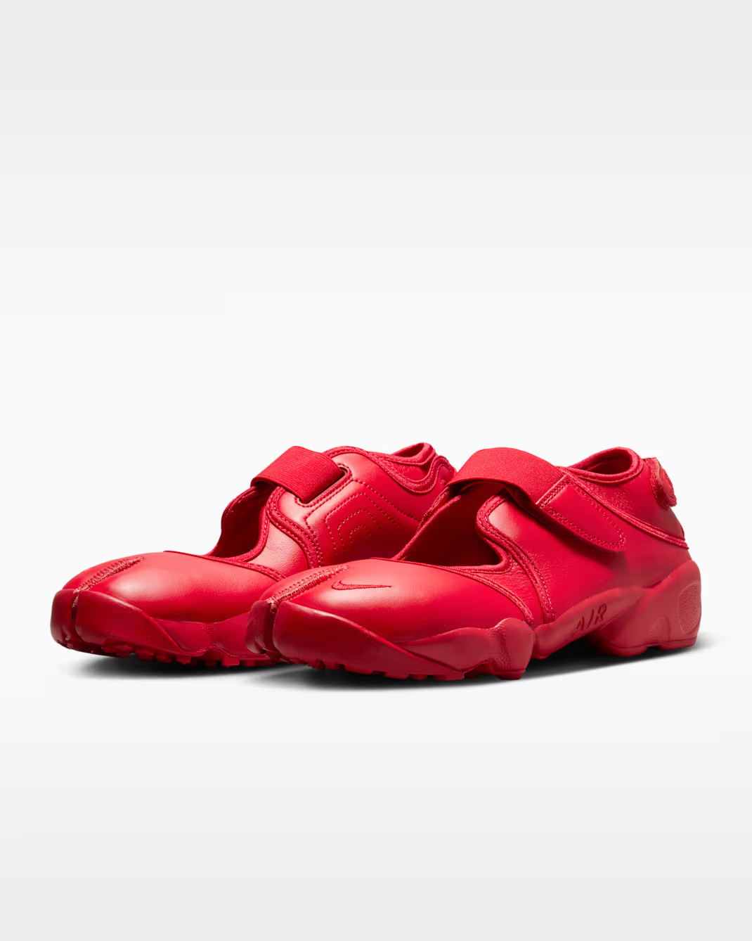 Nike WMNS Air Rift Leather Fire Red HM5737-600 Women's Size Auth